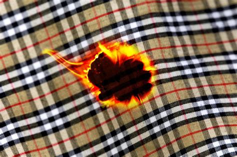 bbc burberry burning clothes|why is Burberry dropping labels.